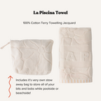La Piscina Towel Pistachio