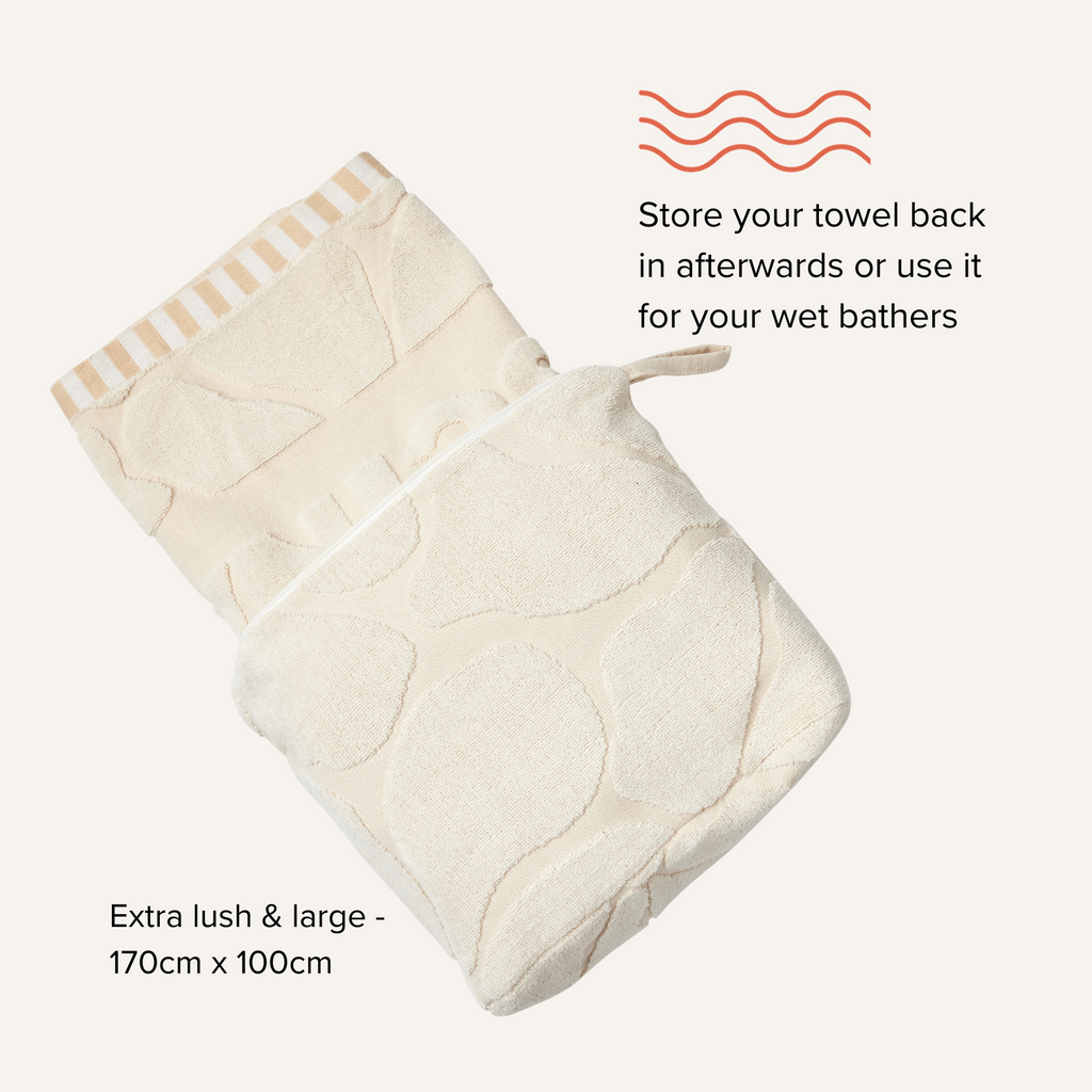 La Piscina Towel Pistachio